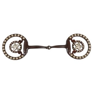 Cowboy Show Ring Snaffle Bit