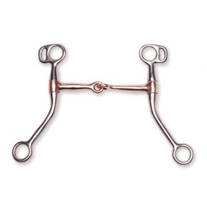 Copper Mouth Training Snaffle Bit
