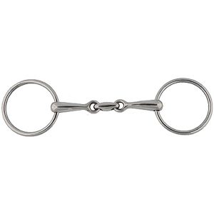 Horizontal Elliptical Link Snaffle Bit