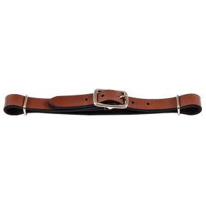 Straight Leather Curb Strap