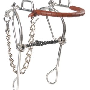 Stainless Steel Hackamore Bit