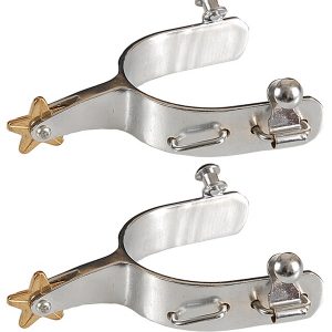 Chrome Plated Bull Spurs
