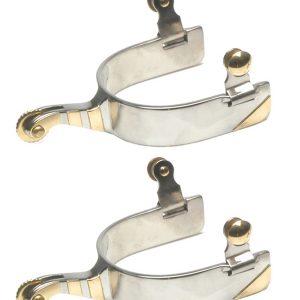 Offset Stainless Steel Show Spur