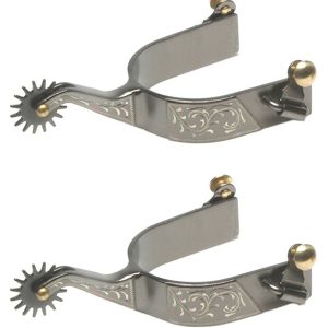 Midnight Blue Silver Rock Grinder Spurs