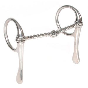 Half Cheek Twisted Wire Bit