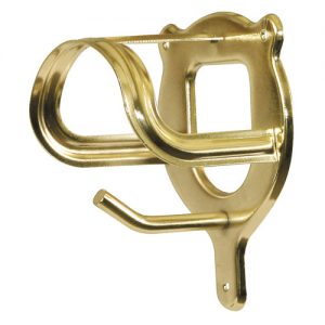 Brass Plated Bridle Rack