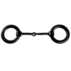 Donut Heavy Ring Snaffle Bit