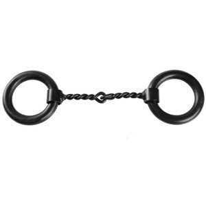 Donut Twisted Wire Snaffle Bit