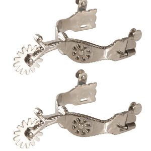 Stainless Steel Mens Show Spurs