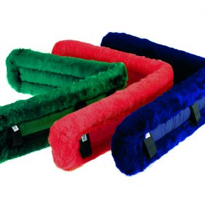 Fleece saddle pad