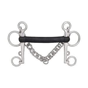 Horze Rubber Mullen Mouth Bit