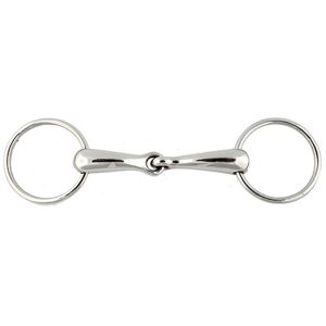 Stainless Steel Loose Ring Snaffle Bit