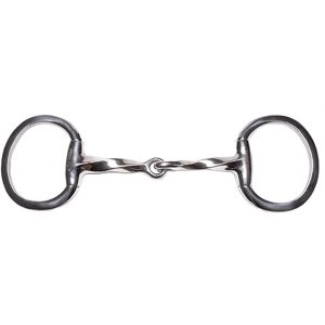 Twisted Eggbutt Snaffle Bit