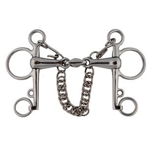 Stainless Steel Elliptical Link Pelham Bit