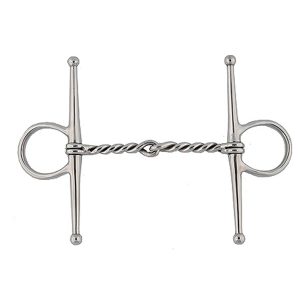 Stainless Steel Twisted Wire Full Cheek Bit