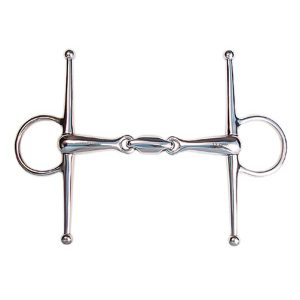 Stainless Steel Elliptical Link Full Cheek Bit