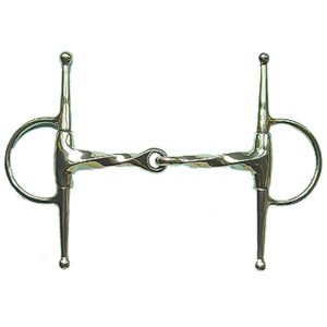 Stainless Steel Twisted Full Cheek Bit