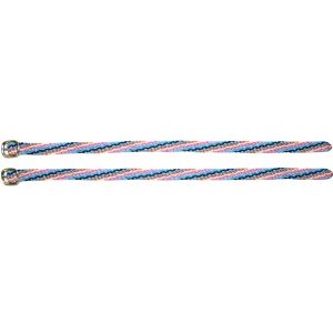 Multi-Colored Braided Spur Straps