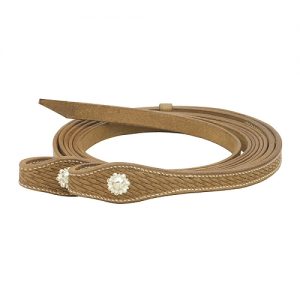 Basket Tooled Show Reins