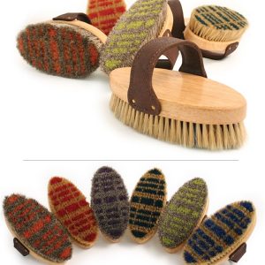 Desert Equestrian Legends™ Plaid Bristle Brush 7-1/2 Desert Equestrian Legends™ Plaid Bristle Brush 7-1/2