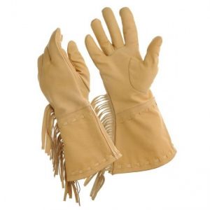 Tough-1 Women's Buck-A-Roo Gloves w/ Fringe