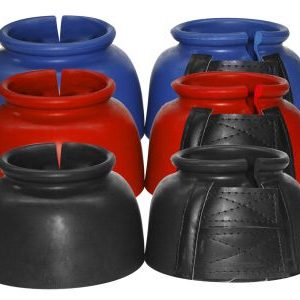 Showman™ Rubber Horse Bell Boots