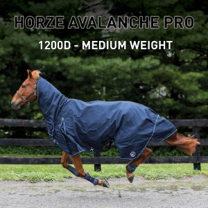 Horze Avalanche Lightweight Combo Turnout Blanket - 150g