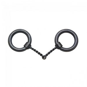 Kelly Silver Star Heavy Ring Twisted Wire Snaffle Bit
