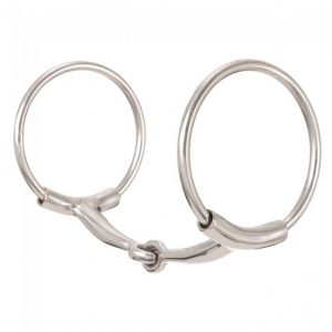 Kelly Silver Star No Pinch Ring Snaffle