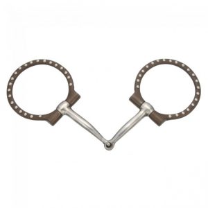 Kelly Silver Star Off-Set Dee w/ Dots Snaffle