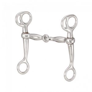 Kelly Silver Star Chrome Plated Tom Thumb Bit