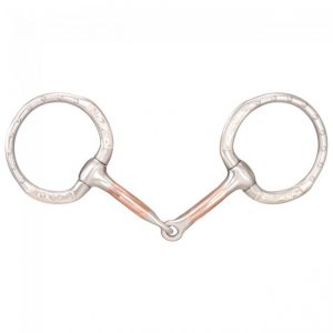 Kelly Silver Star Engraved Silver Eggbutt Snaffle