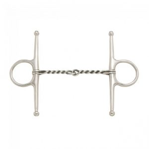 Silver Star Single Twisted Wire Full Cheek Snaffle