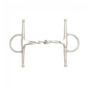 Kelly Silver Star Twisted Mouth Full Cheek Snaffle