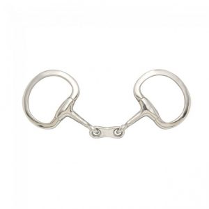 Kelly Silver Star Bristol Mouth Eggbutt Snaffle