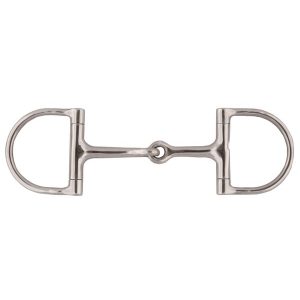 Jointed Mouth Dee Ring Snaffle Bit
