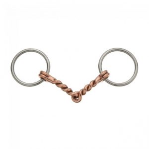 Kelly Silver Star Miniature Twisted Wire Snaffle