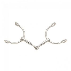 Kelly Silver Star Loose Cheek Gag Snaffle