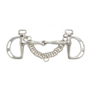 Silver Star Slotted Kimberwicke Snaffle