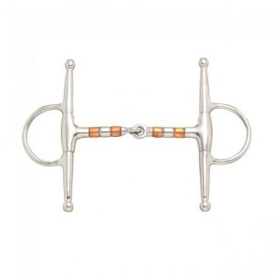 Kelly Silver Star Roller Mouth Full Cheek Snaffle