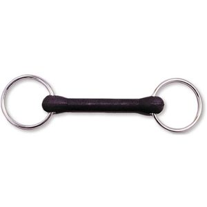 Rubber Covered Mouth Loose Ring Snaffle Bit