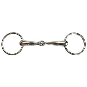 Hollow Mouth Loose Ring Snaffle Bit