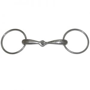 Hollow Mouth Ring Snaffle Bit 5