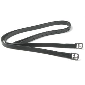 Stirrup Leathers with Stainless Steel Buckles