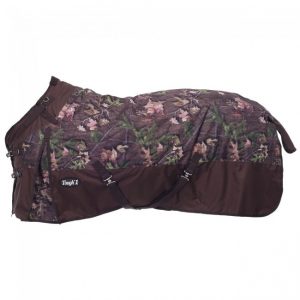 Tough-1 Tough Timber 1200D Waterproof Poly Snuggit Turnout Blanket with Snuggit Neck