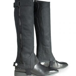 Horze Ribbed Amara Half chaps, Junior's