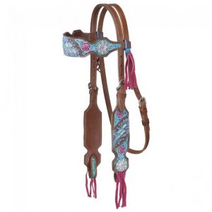 Macaelah Collection Headstall w/Fringe