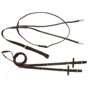 Performers 1st Choice Leather German Martingale Rein Set