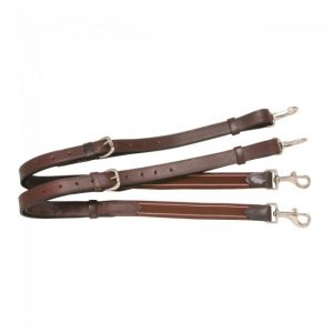 Leather Elastic End Side Reins