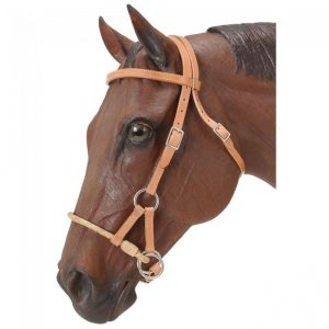 Rawhide Single Side Pull Headstall